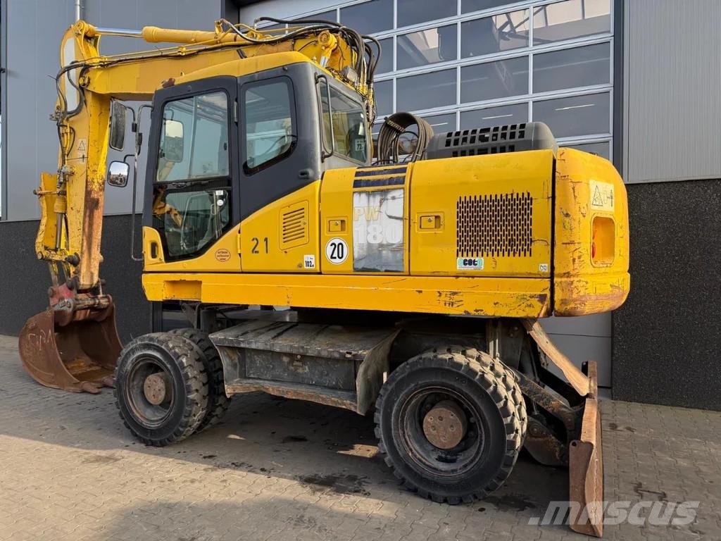 Komatsu PW180-7 Εκσκαφείς με τροχούς - λάστιχα