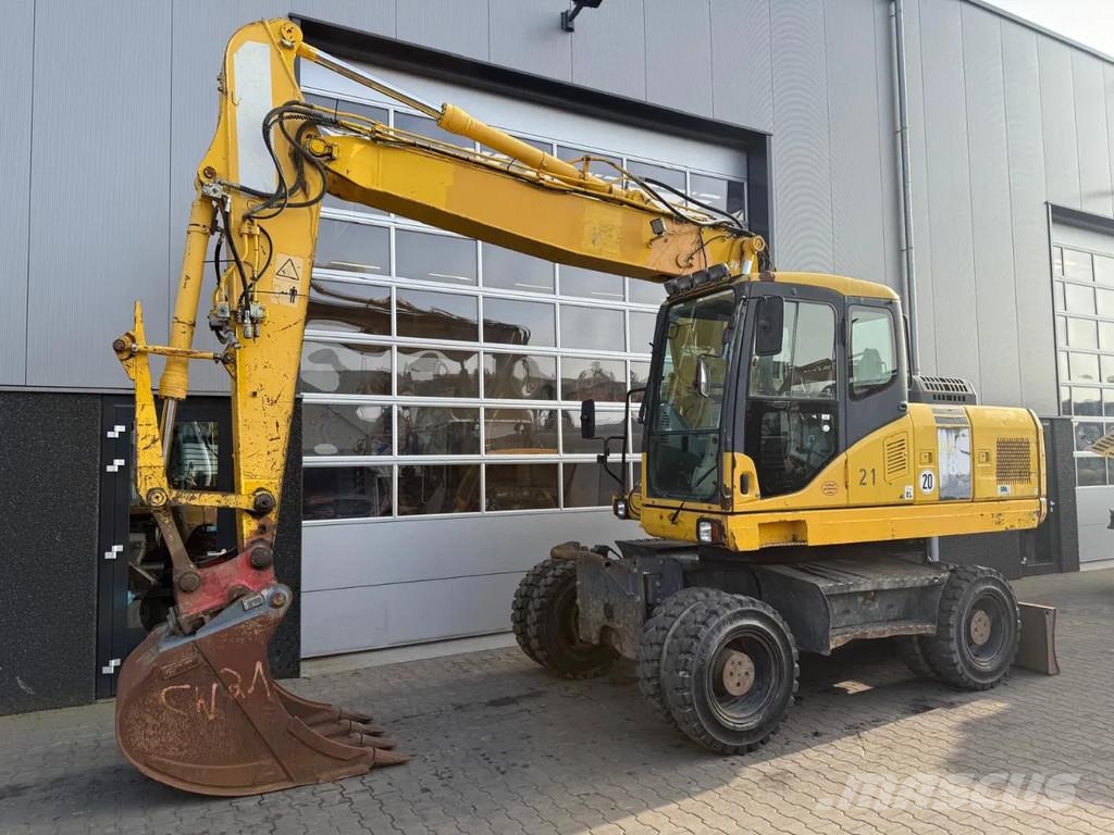 Komatsu PW180-7 Εκσκαφείς με τροχούς - λάστιχα