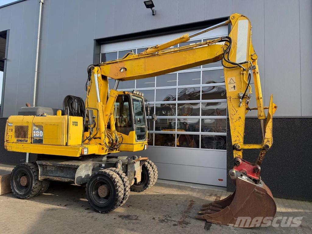 Komatsu PW180-7 Εκσκαφείς με τροχούς - λάστιχα