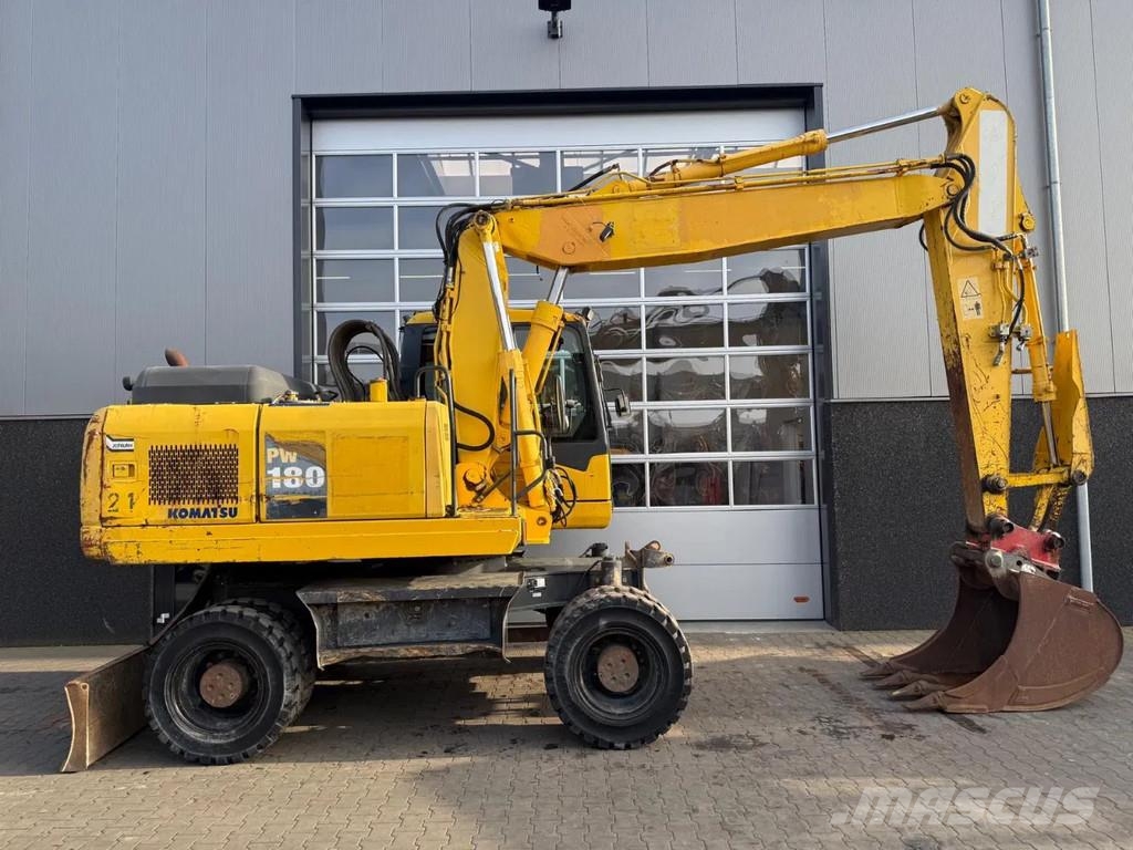Komatsu PW180-7 Εκσκαφείς με τροχούς - λάστιχα
