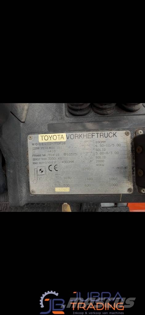 Toyota 7FBEST15 Elektriske trucker