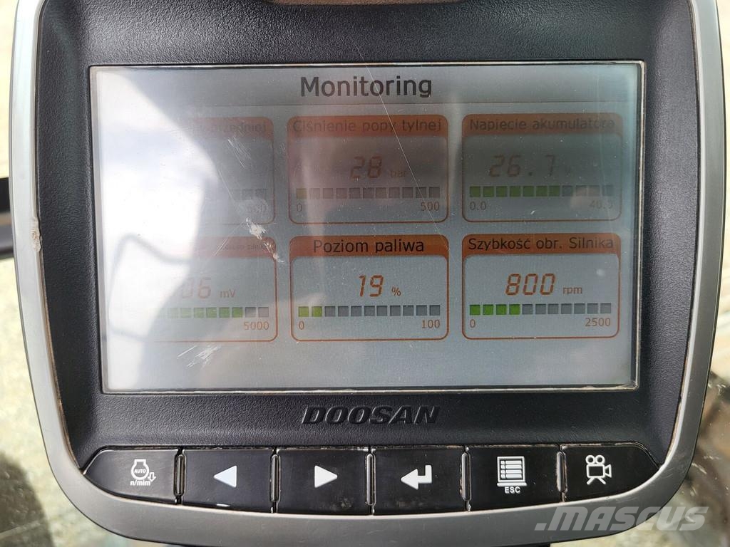 Doosan DX255LC-5 حفارات زحافة