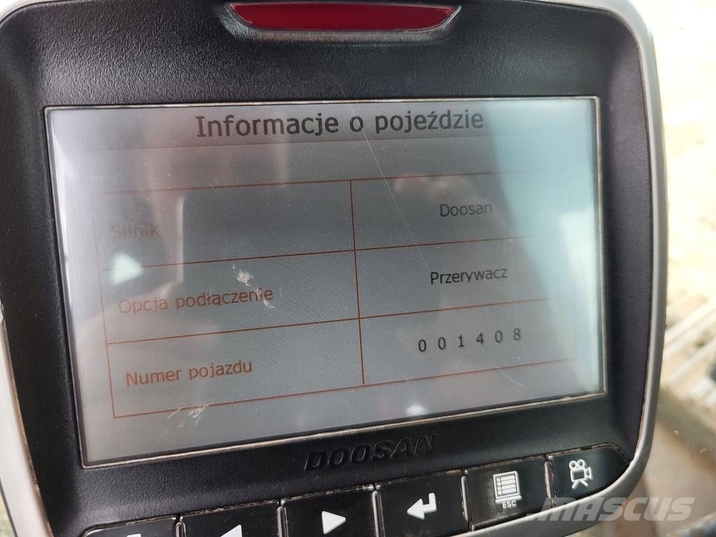 Doosan DX255LC-5 حفارات زحافة