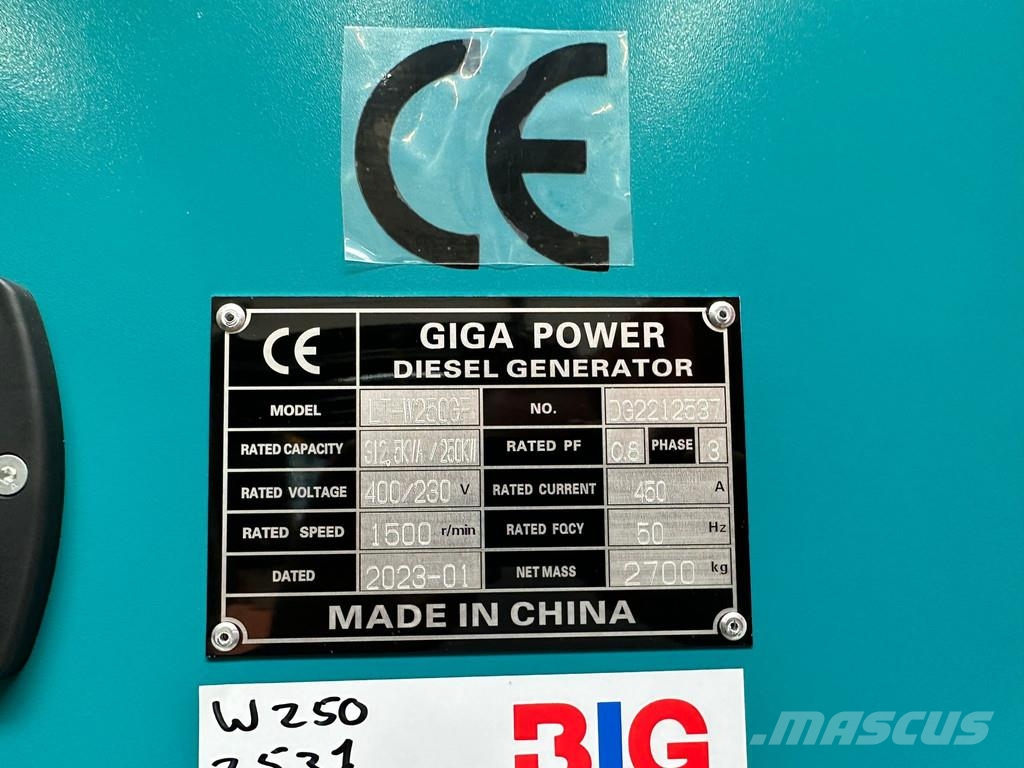 Giga Power LT-W250GF 312.5 kVA silent generator Andere Generatoren