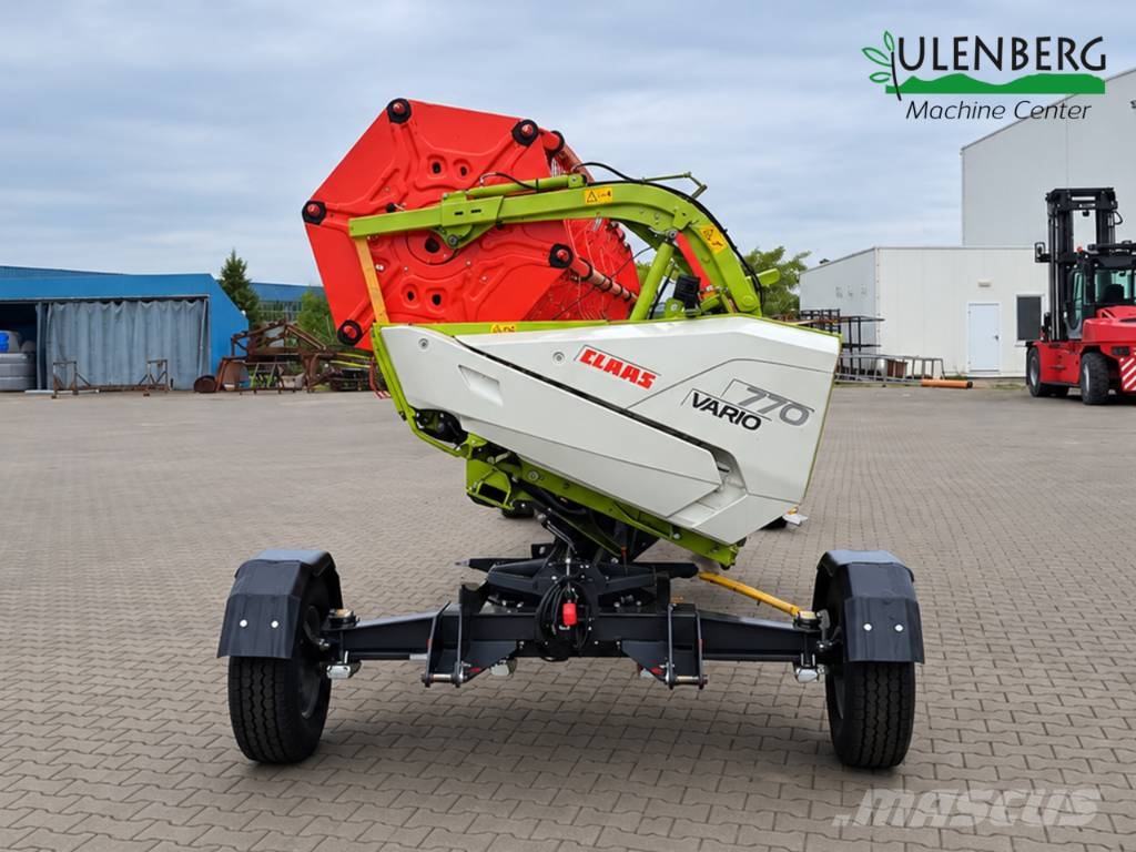 CLAAS Vario 770 Inny sprzęt żniwny