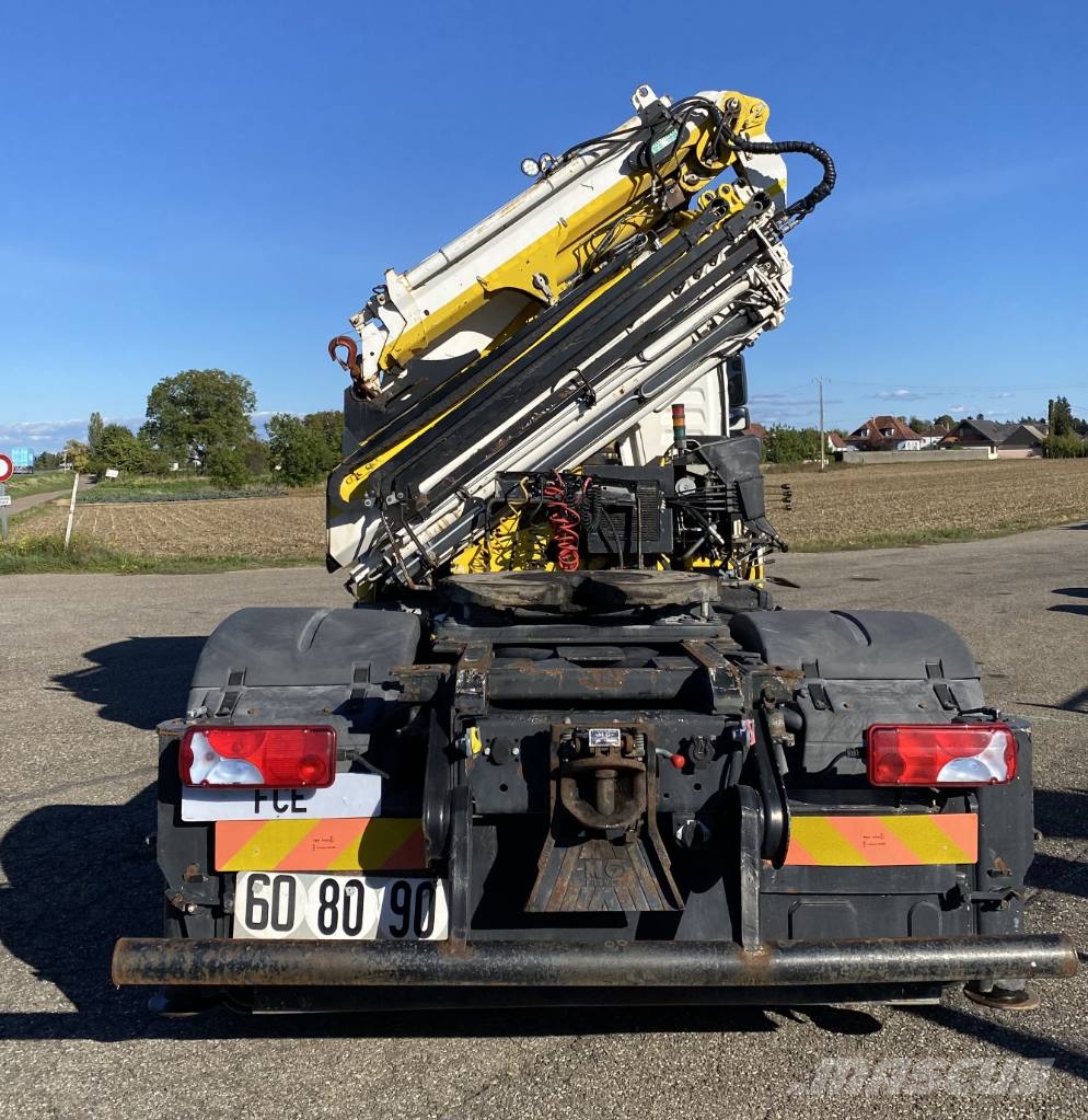 MAN TGA 18.400 HydroDrive 4x4 H-B/L HIAB 322-E6 中古トラクターヘッド | トレーラーヘッド