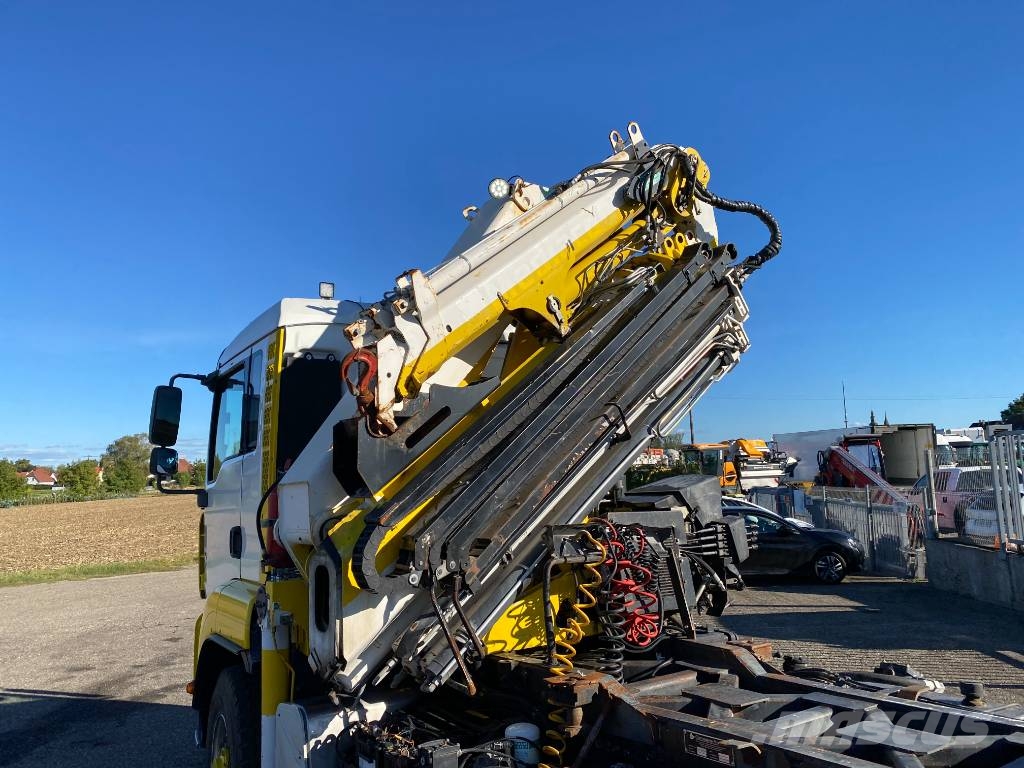 MAN TGA 18.400 HydroDrive 4x4 H-B/L HIAB 322-E6 中古トラクターヘッド | トレーラーヘッド