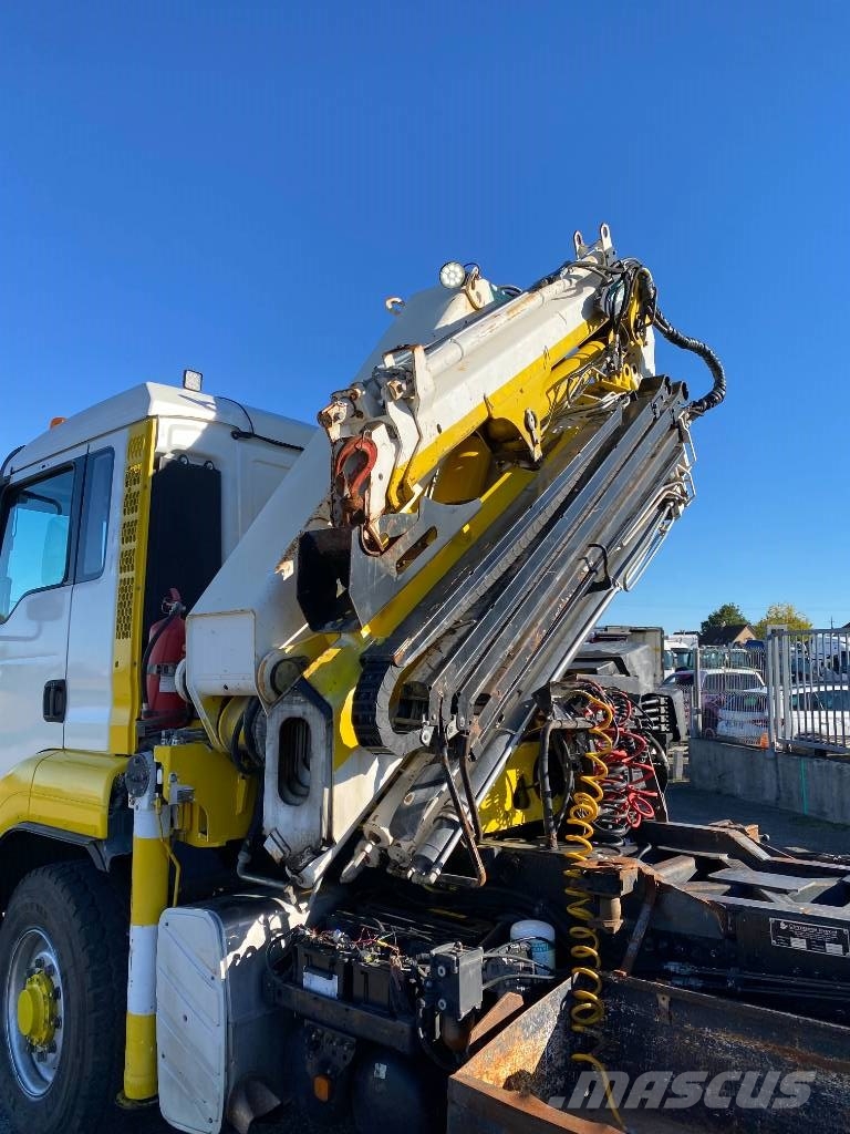 MAN TGA 18.400 HydroDrive 4x4 H-B/L HIAB 322-E6 中古トラクターヘッド | トレーラーヘッド
