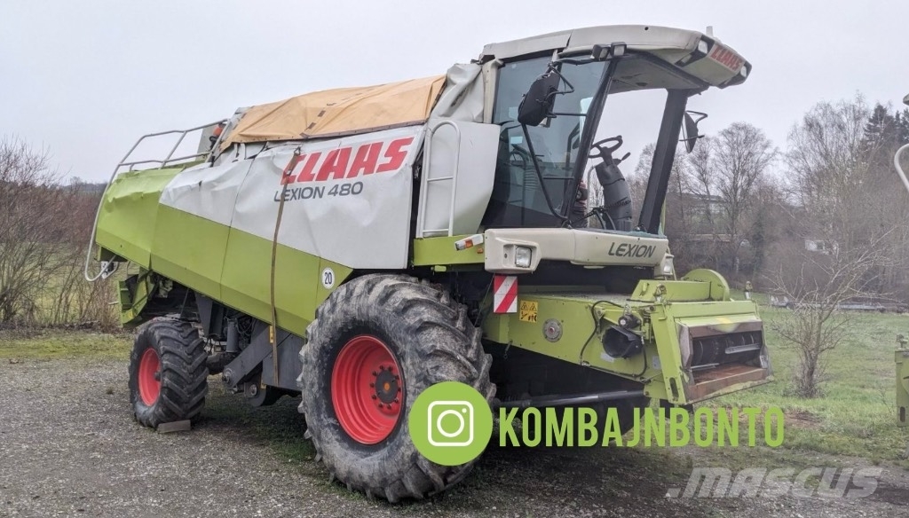 CLAAS Lexion 480 only parts Kombajni