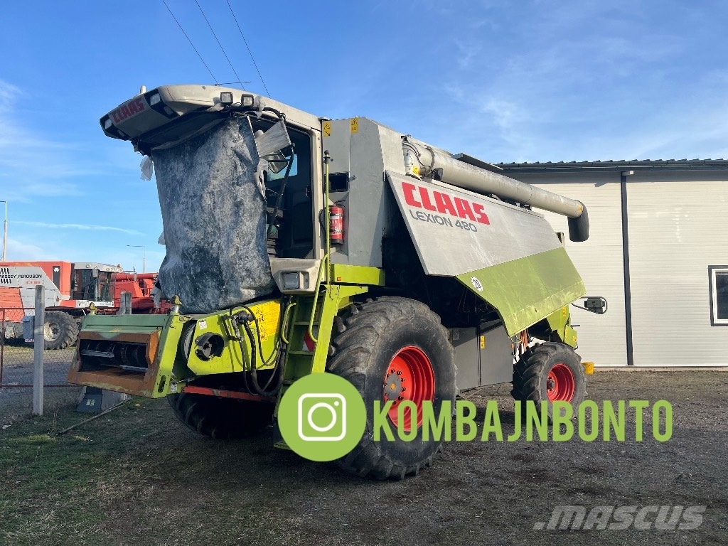 CLAAS Lexion 480 only parts Kombajni