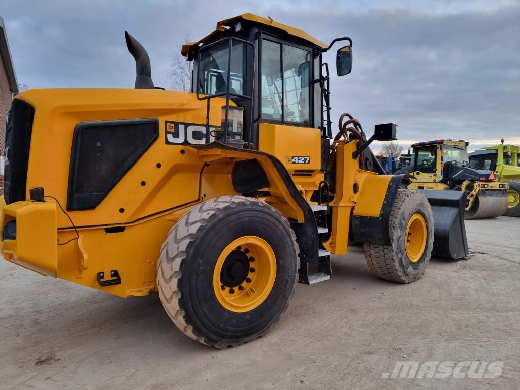JCB 427 Naudoti ratiniai krautuvai