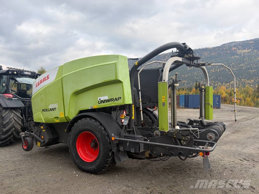 CLAAS Rollant 455 RC Uniwrap Prese/balirke za rolo bale