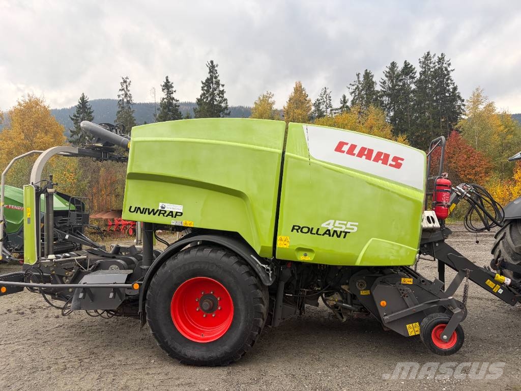 CLAAS Rollant 455 RC Uniwrap Prese/balirke za rolo bale