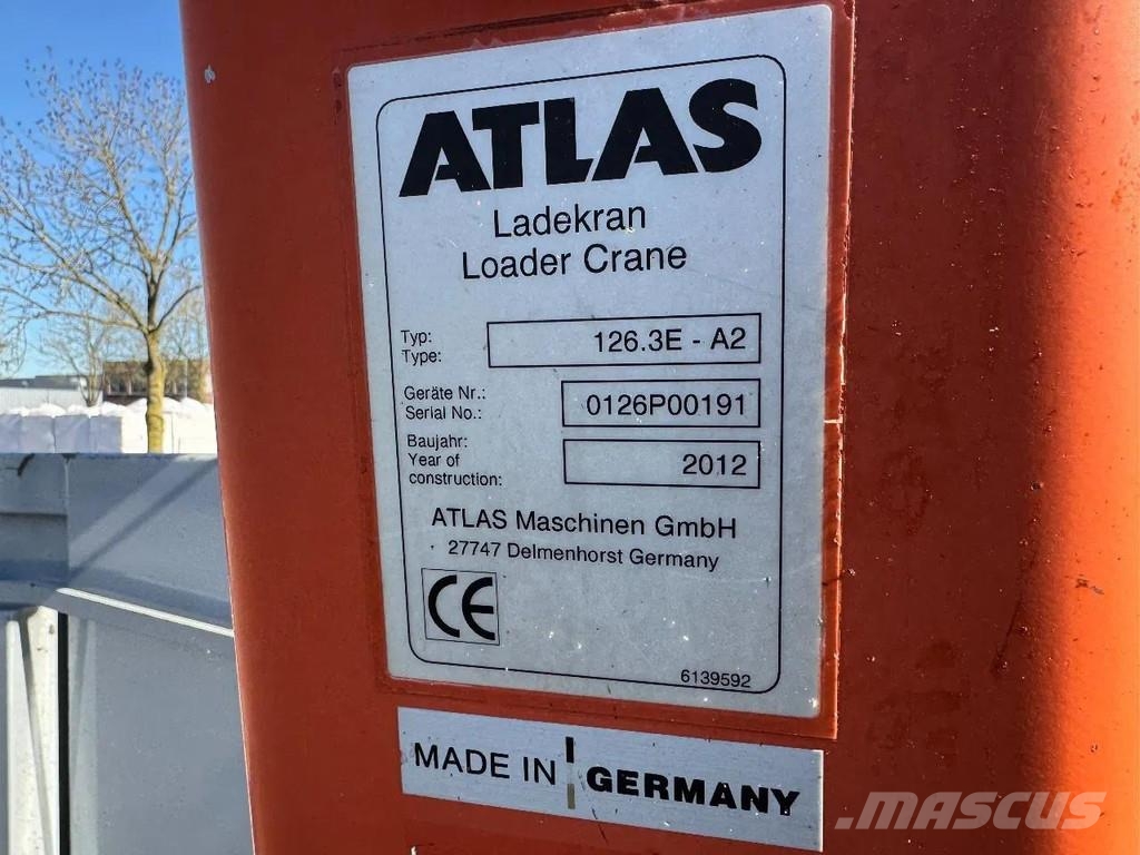 Volvo FM 330 6X2 EURO 5 - ATLAS 126.3E + REMOTE CONTROL Bañeras basculantes usadas