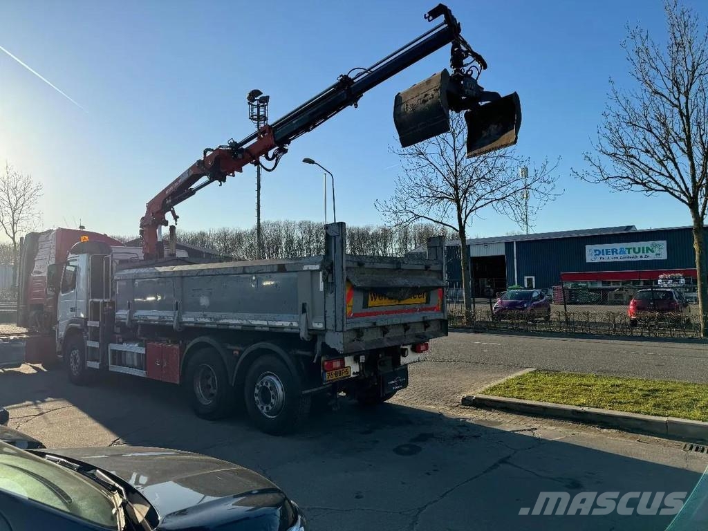 Volvo FM 330 6X2 EURO 5 - ATLAS 126.3E + REMOTE CONTROL Bañeras basculantes usadas