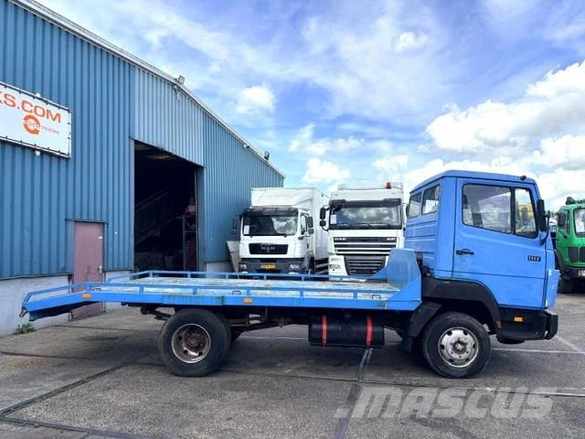 Mercedes-Benz LK 914 (6-CILINDER) RECOVERY TRUCK (FULL STEEL SUS Camiones portacoches