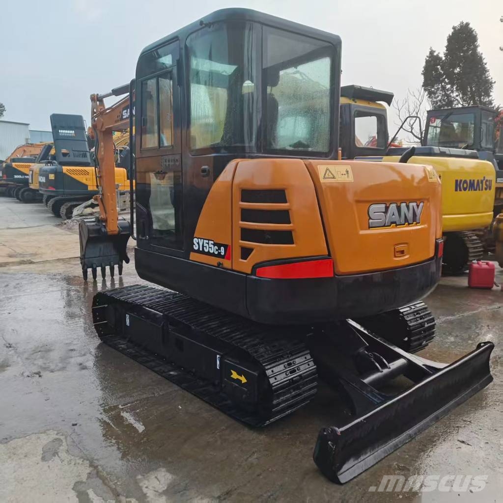 Sany SY 55 C-9 حفارات زحافة