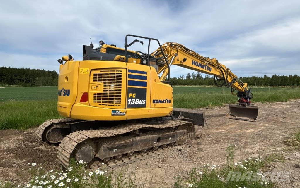 Komatsu PC 138 US-11 Excavadoras sobre orugas