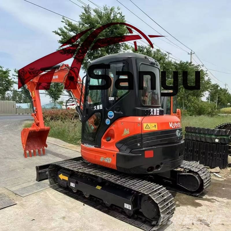 Kubota U40 Bagri goseničarji