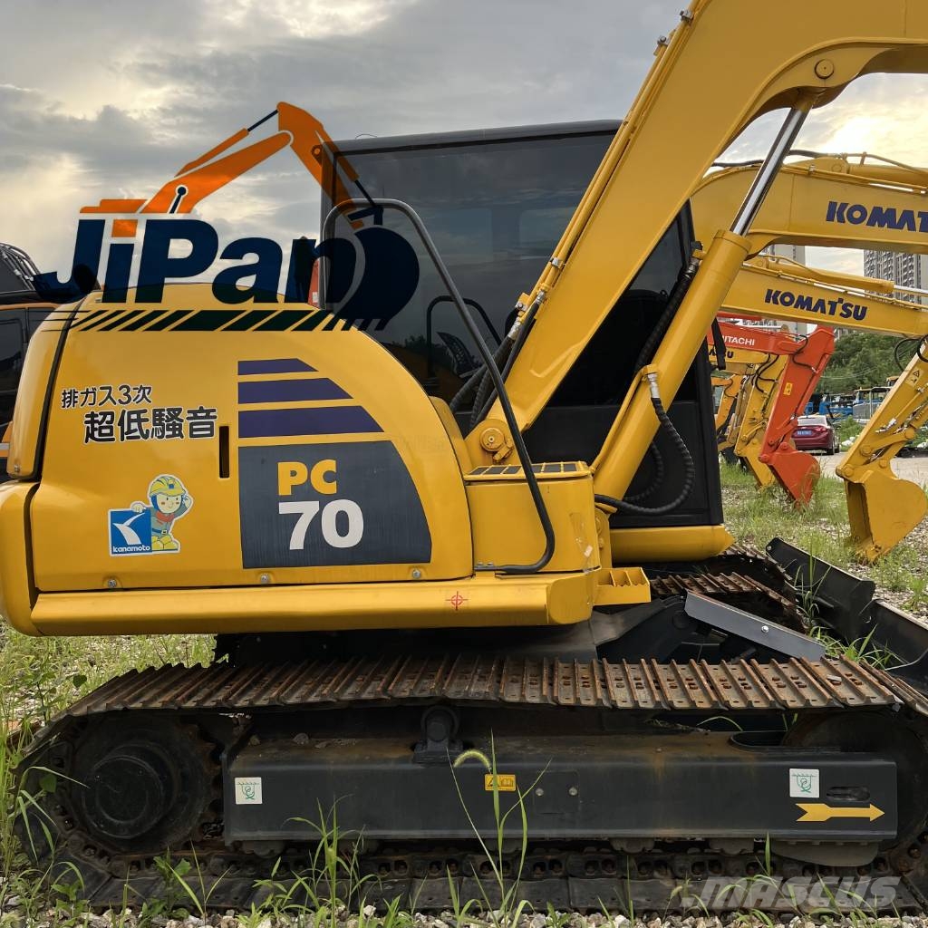 Komatsu PC 70 Mini bagri <7t