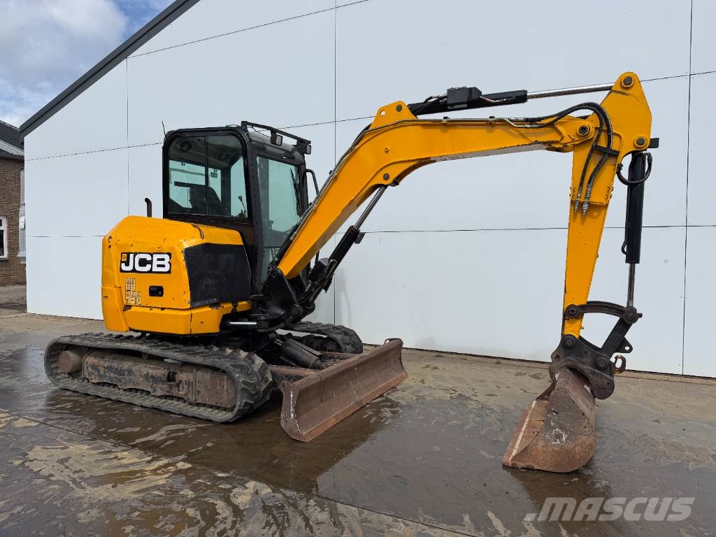 JCB 48Z-1 - Hammer Lines / Quick Coupler Miniexcavadoras