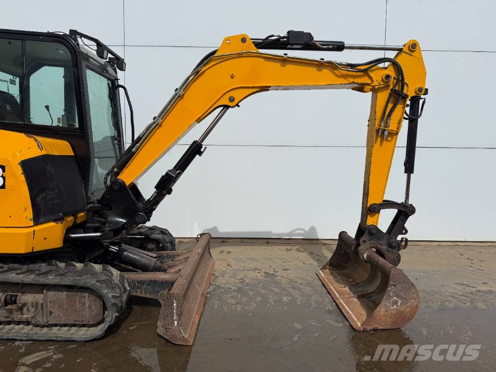 JCB 48Z-1 - Hammer Lines / Quick Coupler Miniexcavadoras