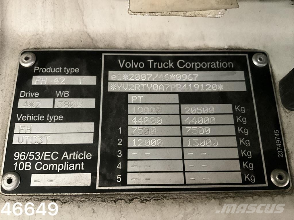 Volvo FH 460 Voith Retarder!! Tractor Units
