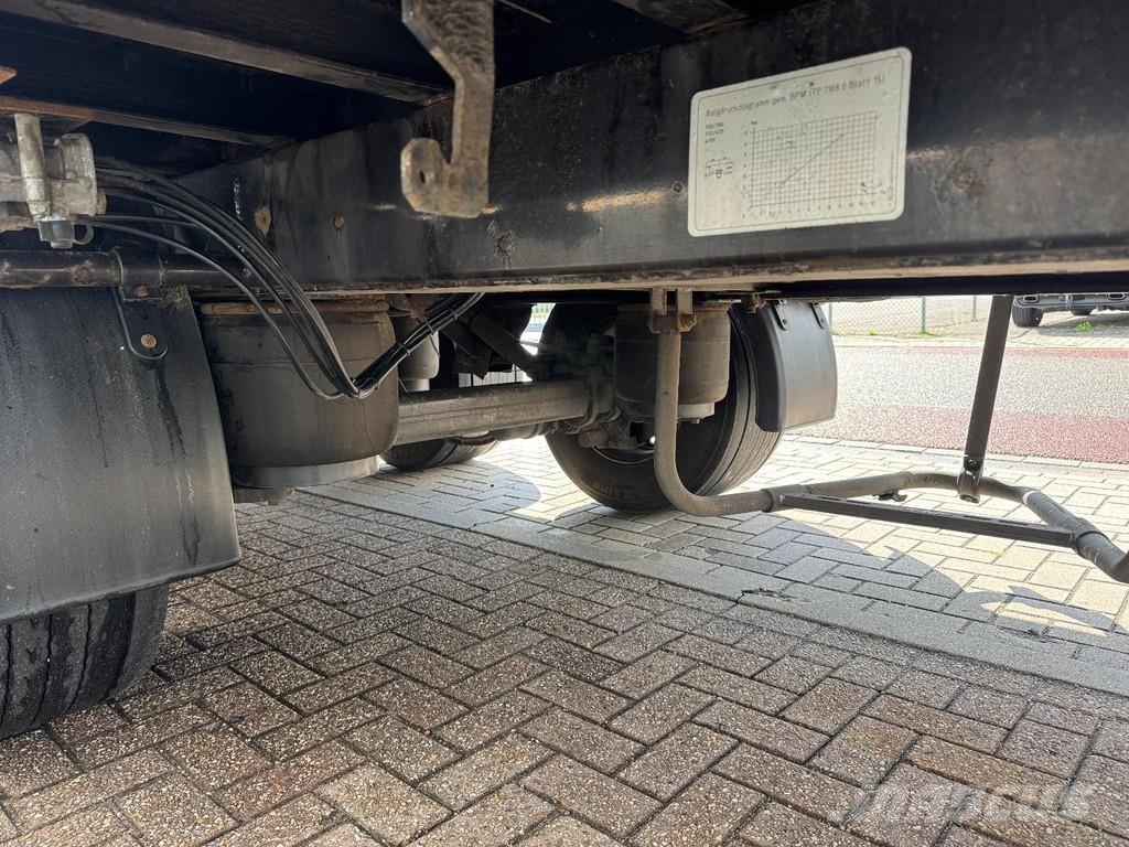 Meusburger Tieflader/Mega ( 1363 x 300 x 347 ) BPW LIFT نصف مقطورات بباب جانبي
