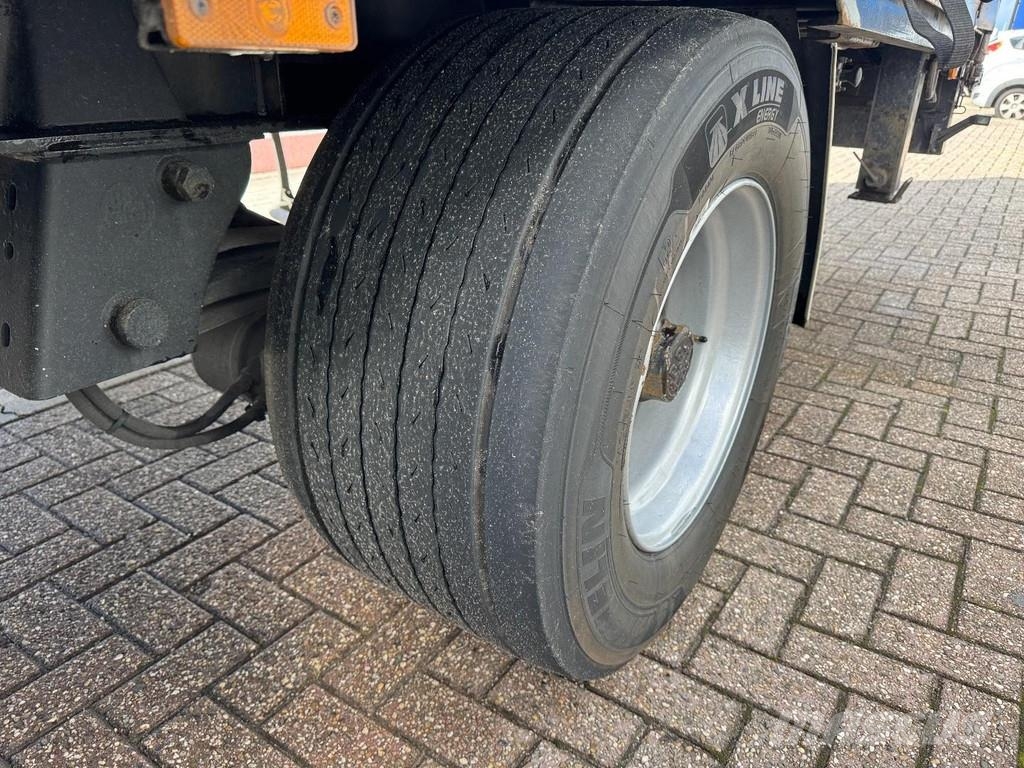 Meusburger Tieflader/Mega ( 1363 x 300 x 347 ) BPW LIFT نصف مقطورات بباب جانبي