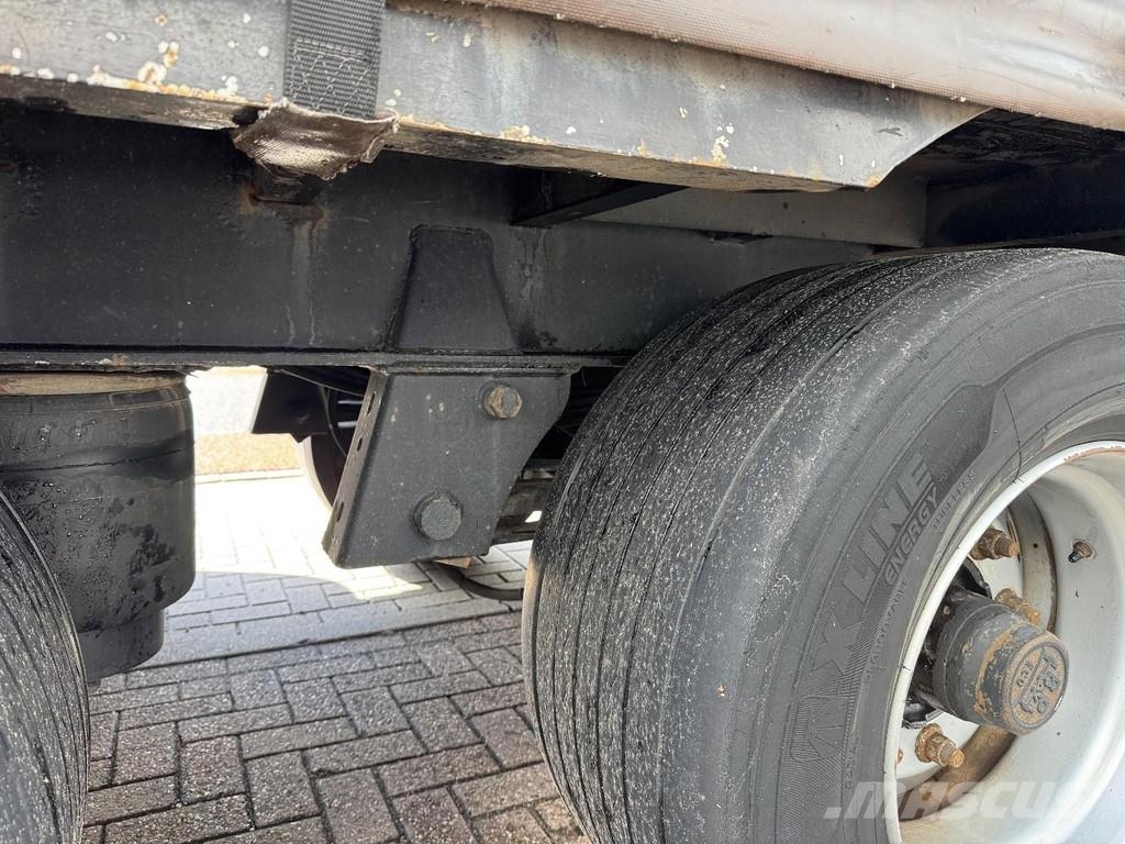 Meusburger Tieflader/Mega ( 1363 x 300 x 347 ) BPW LIFT نصف مقطورات بباب جانبي