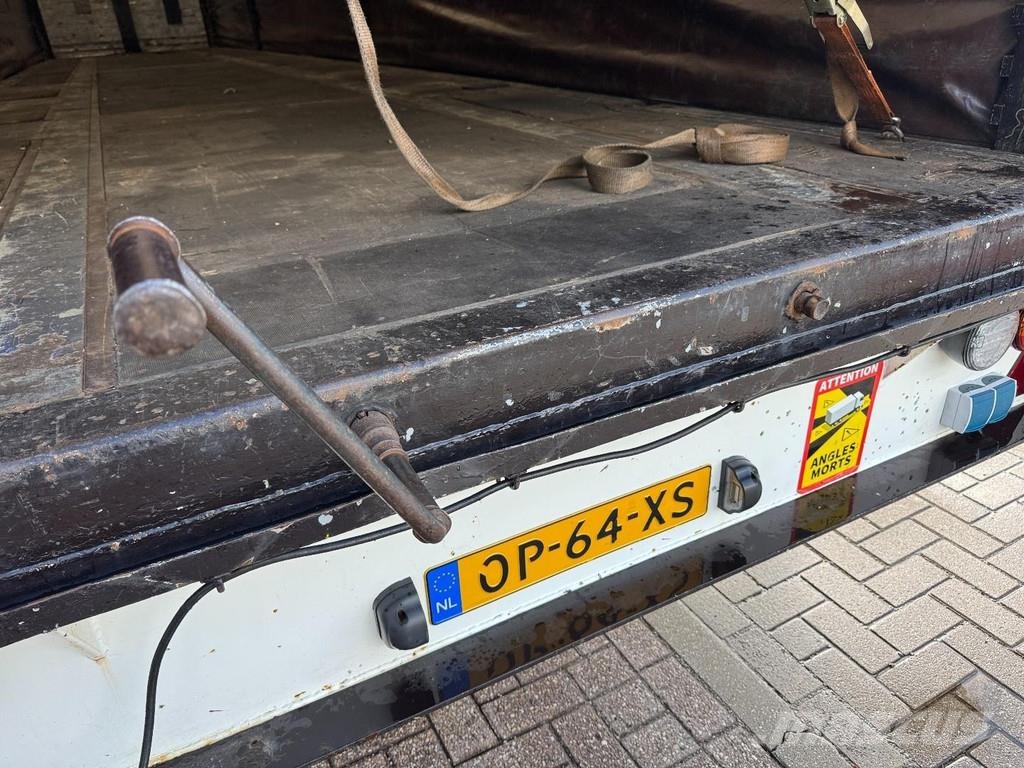 Meusburger Tieflader/Mega ( 1363 x 300 x 347 ) BPW LIFT نصف مقطورات بباب جانبي