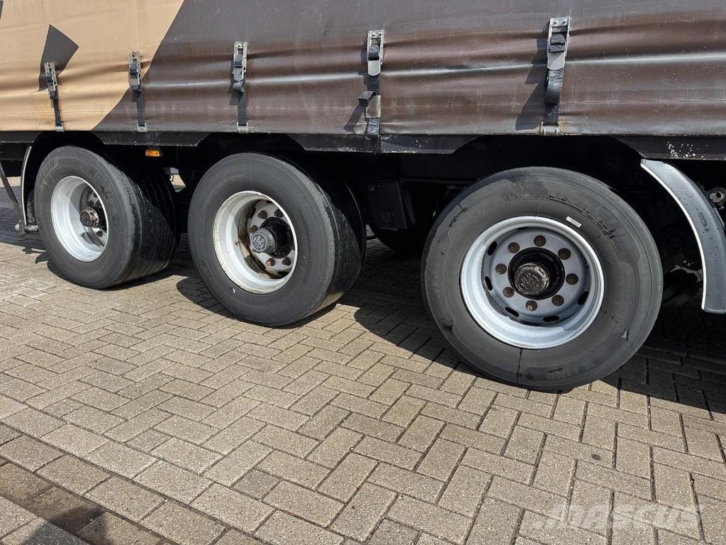 Meusburger Tieflader/Mega ( 1363 x 300 x 347 ) BPW LIFT نصف مقطورات بباب جانبي