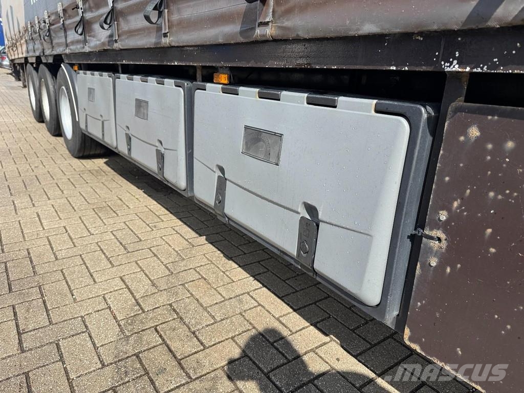 Meusburger Tieflader/Mega ( 1363 x 300 x 347 ) BPW LIFT نصف مقطورات بباب جانبي