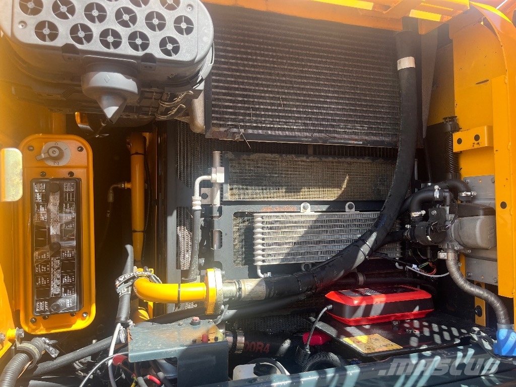 Hyundai Robex 140 LCM-9 / Engcon, Harvesteri, Uudet ketjut Excavadoras sobre orugas