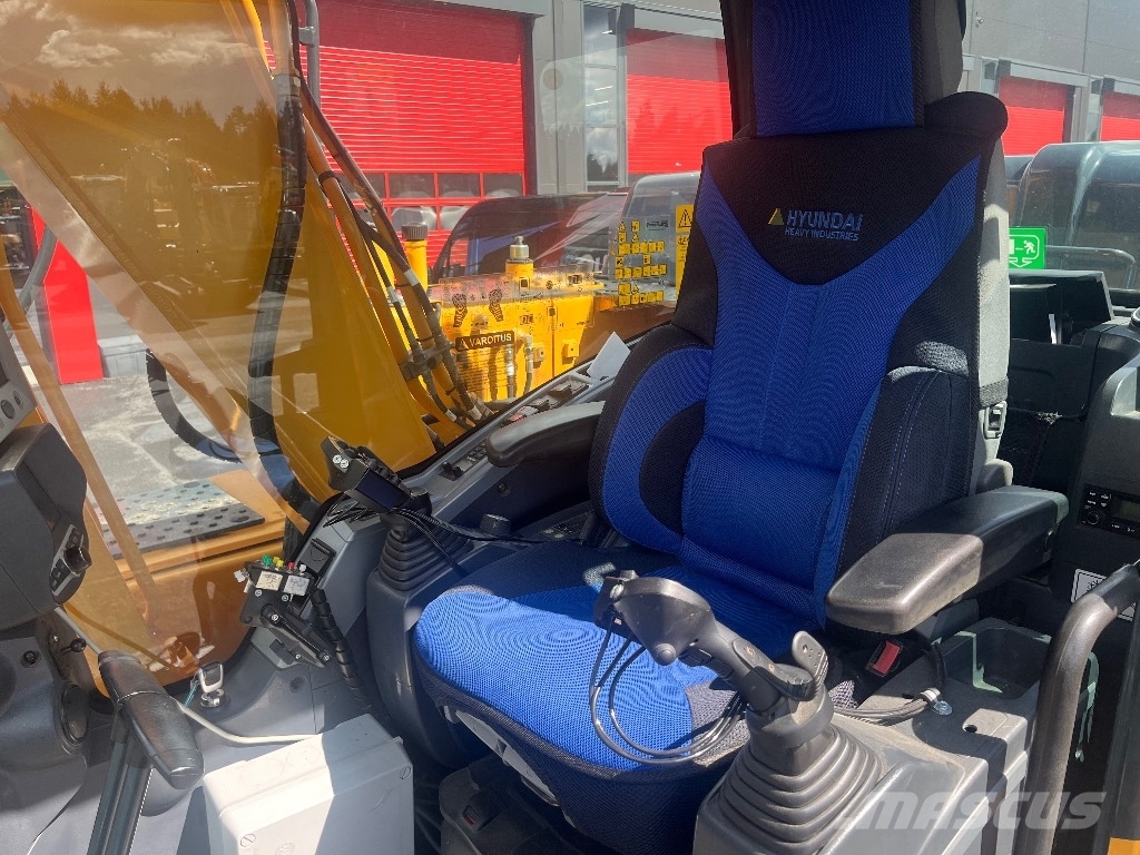 Hyundai Robex 140 LCM-9 / Engcon, Harvesteri, Uudet ketjut Excavadoras sobre orugas