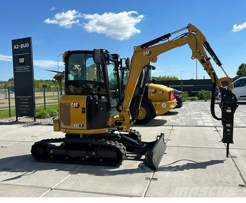 CAT 302.7 CR Miniekskavaatorid < 7 t