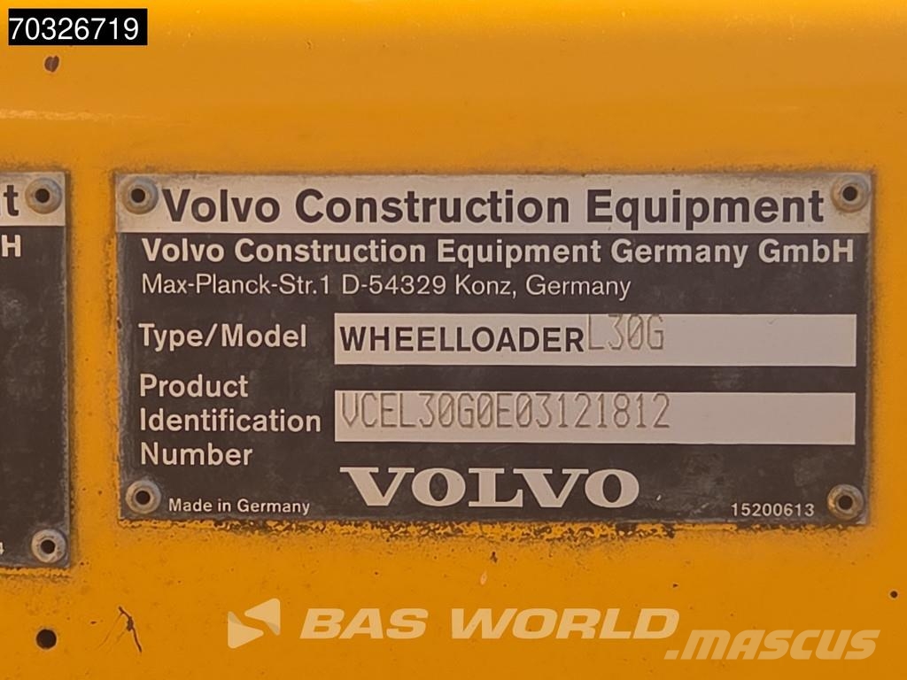 Volvo L30 G لوادر بعجل