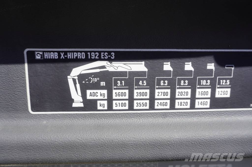 Mercedes-Benz Arocs 1833 4×2 / 50 tho. km! / HIAB X-HIPRO 192 ES Автокрани