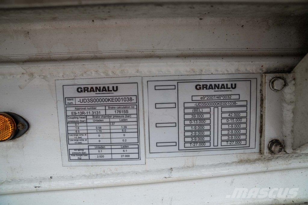 Granalu GRANALU -ALU-30m3 Напівпричепи-самоскиди