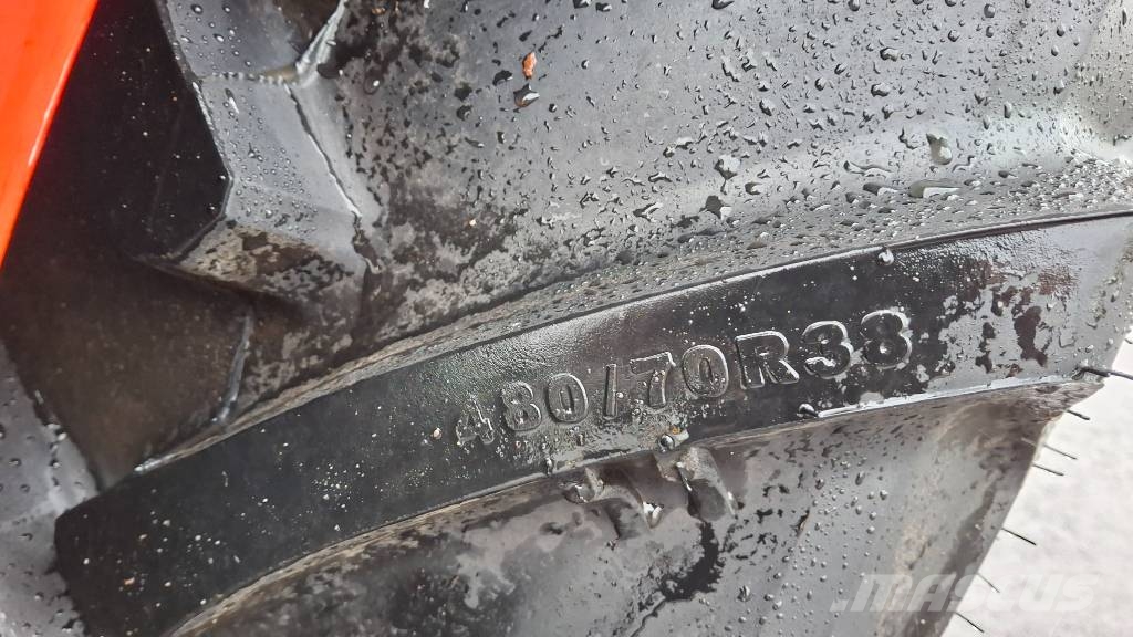 Massey Ferguson 5445 + Isme 140L kuormain Traktörler