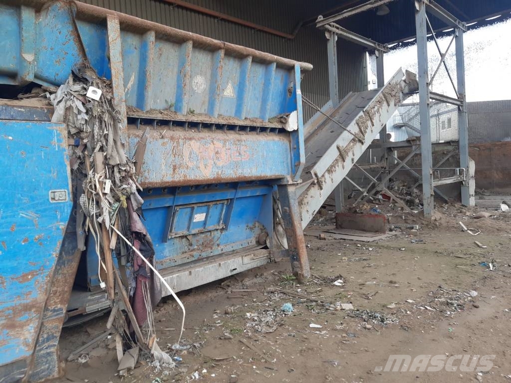 Arjes VZ 850 LL E electric shredder schredder compactor Trituradoras de deshechos
