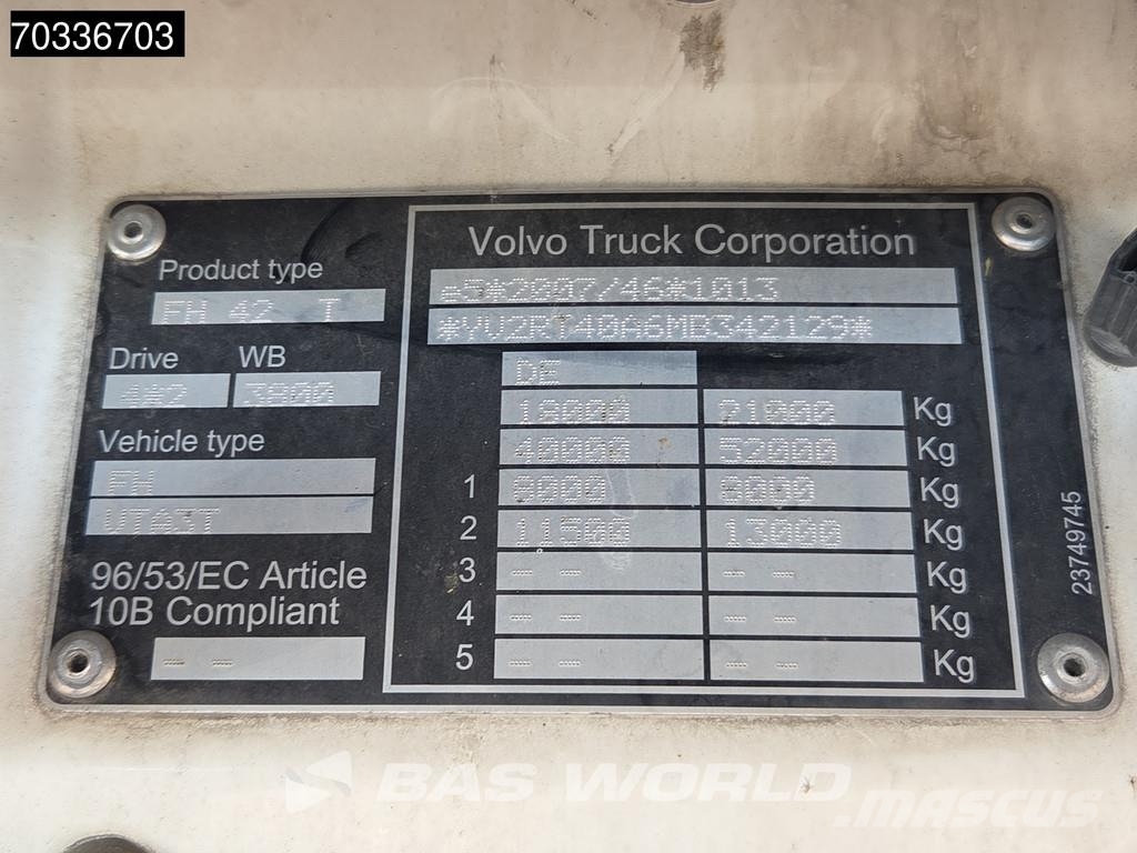 Volvo FH 500 FH 4X2 XL 2xTanks Xenon ACC Sattelzugmaschinen