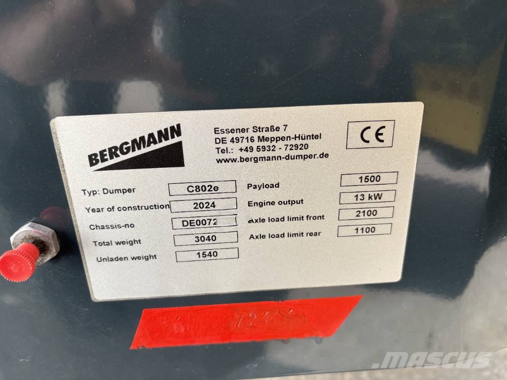 Bergmann C 802 e Elektic Minidumper