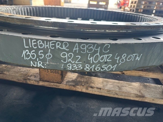 Liebherr A 934 C HD Litronic ŁOŻYSKO OBROTU Vaihteisto