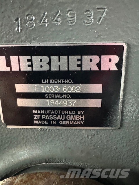 Liebherr 934 c used transmission PARTS 10036082 Transmissie