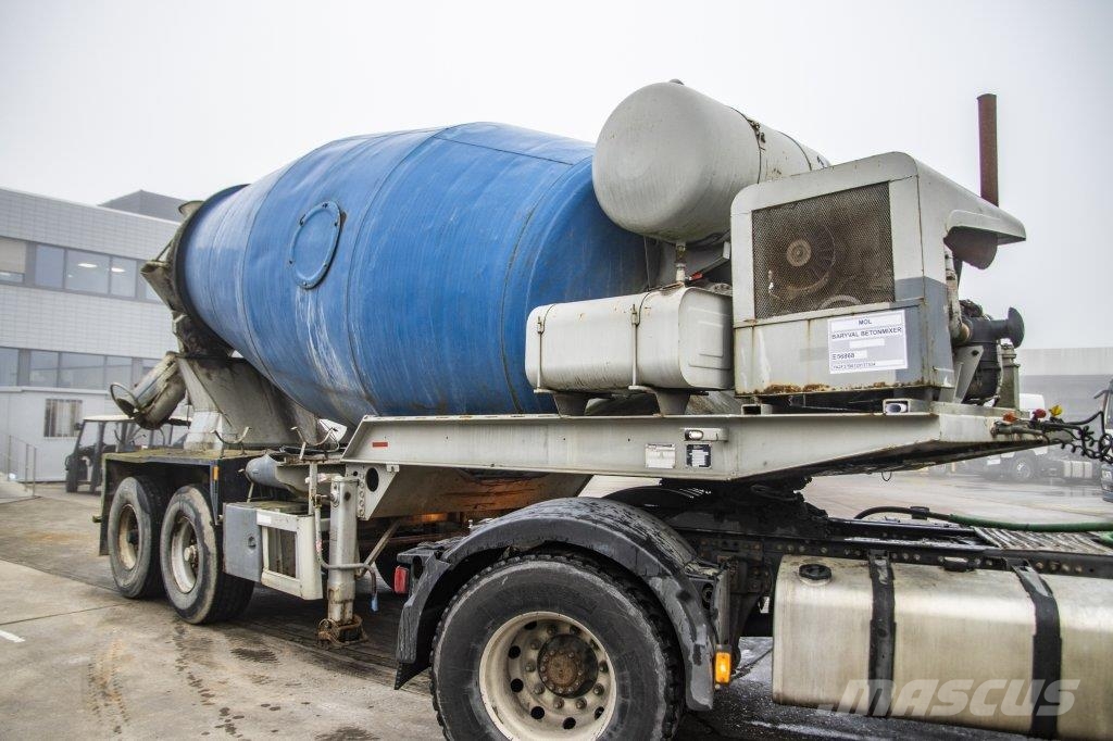 MOL BETON MIXER/MALAXEUR/MISCHER 12M3+MOTOR/MOTEUR Other semi-trailers
