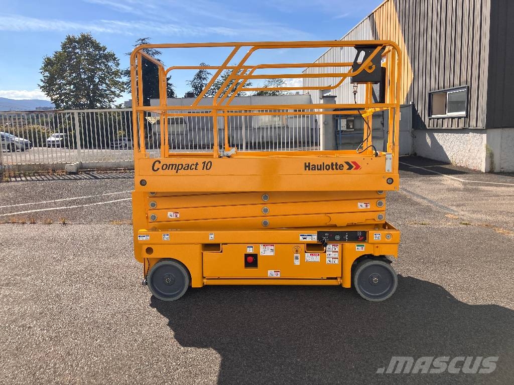 HAULOTTE COMPACT10 - NEW BATTERIES 4 NEW WHEELS Nacelle ciseaux