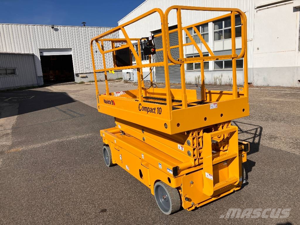 HAULOTTE COMPACT10 - NEW BATTERIES 4 NEW WHEELS Nacelle ciseaux
