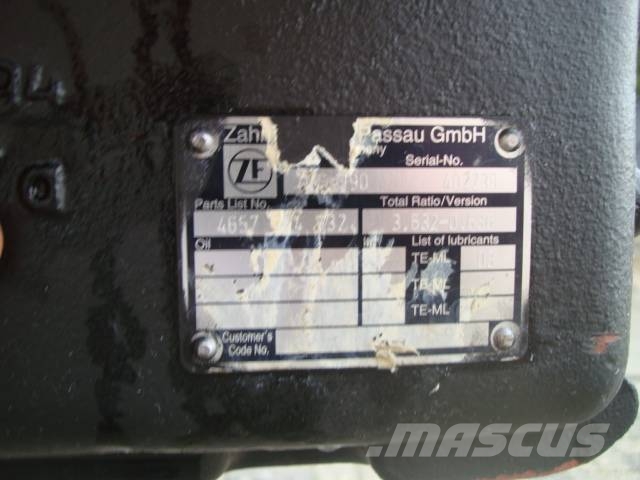 ZF 4WG 190 أجهزة نقل