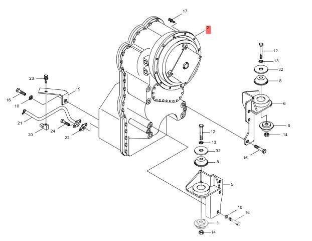 ZF 4WG 190 أجهزة نقل
